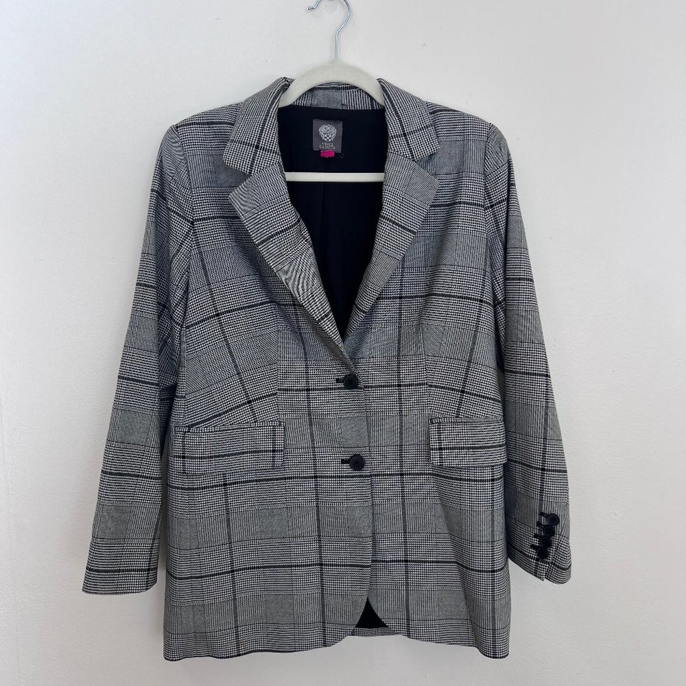 Plaid Blazer